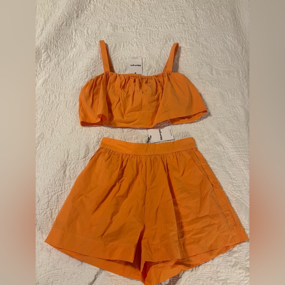 Orange Two-Piece Set